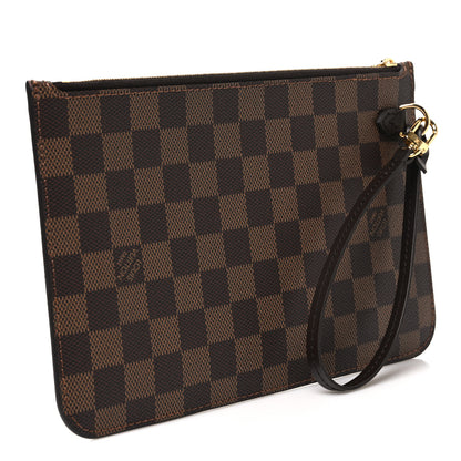 Louis Vuitton Damier Ebene Neverfull MM GM Pochette 3 of 6