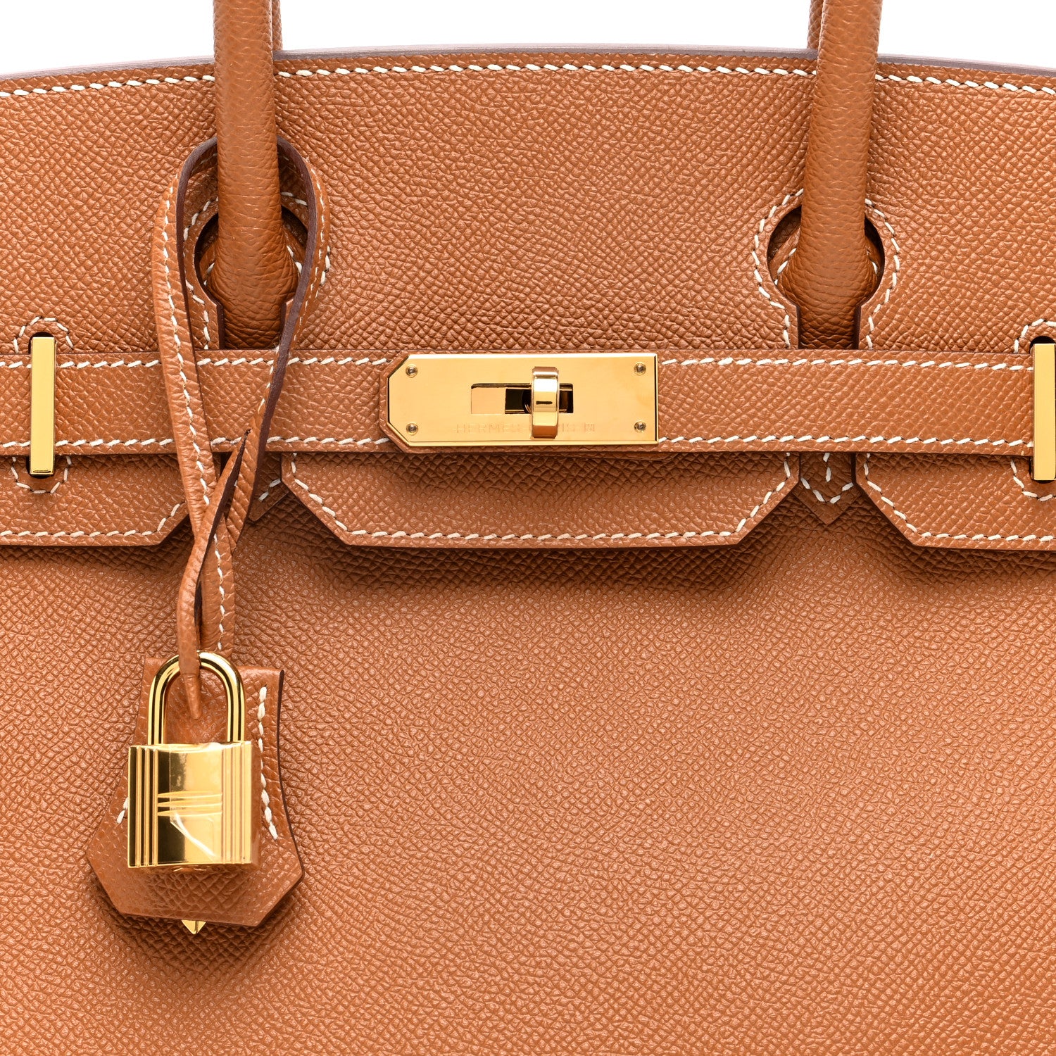 Hermes Epsom Birkin 30 Gold 8 of 10