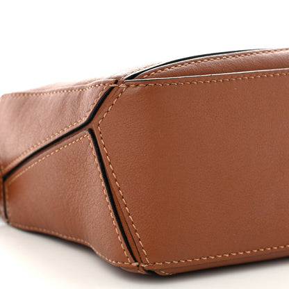 Loewe Calfskin Mini Puzzle Bag Tan 9 of 14