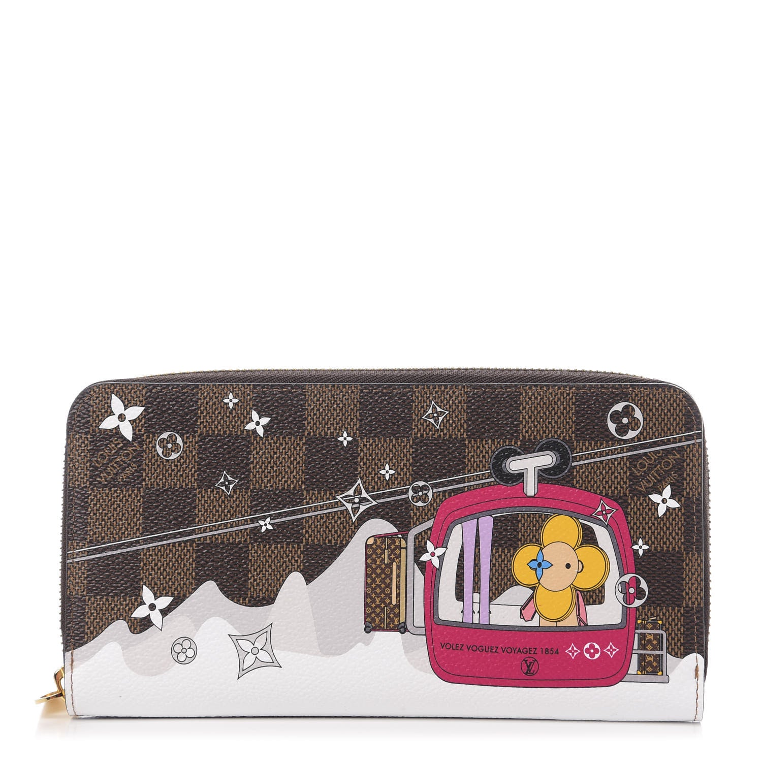 Louis Vuitton Damier Ebene 2019 Christmas Animation Zippy Wallet 1 of 5