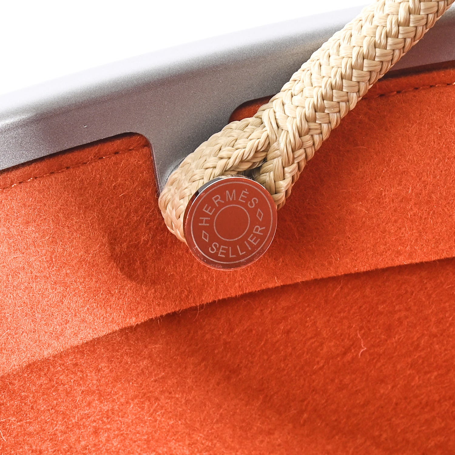 Hermes Aluminum Felt Oak Wood Carrou'Selle Saddle Box 10 of 13