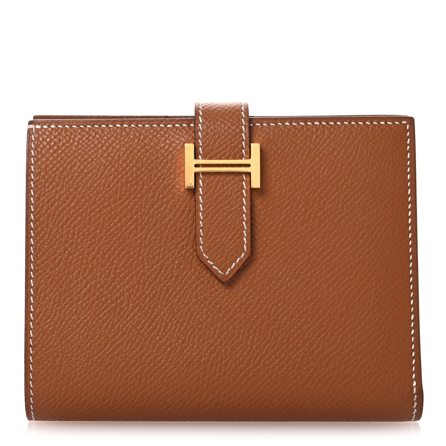 Epsom Bearn Compact Wallet Gold