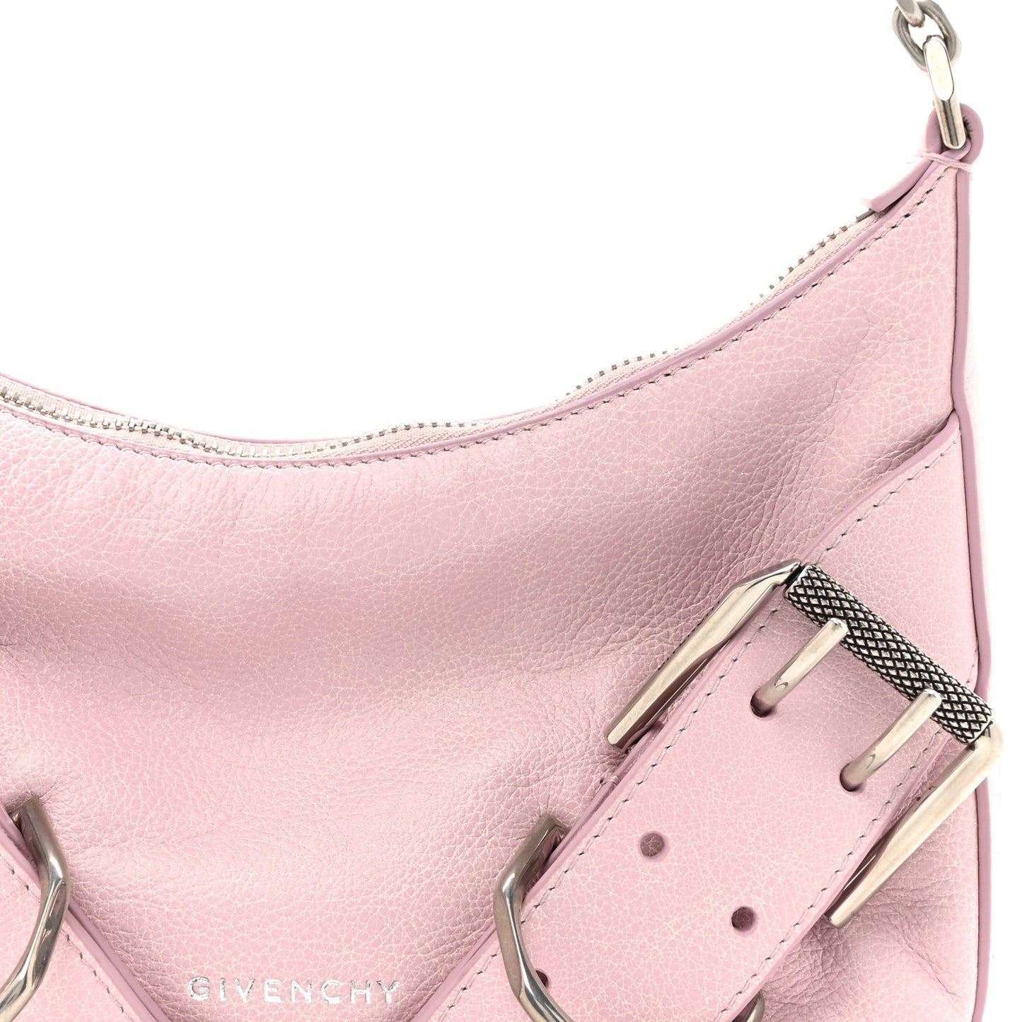 Aged Calfskin Mini Voyou Boyfriend Party Bag Old Pink