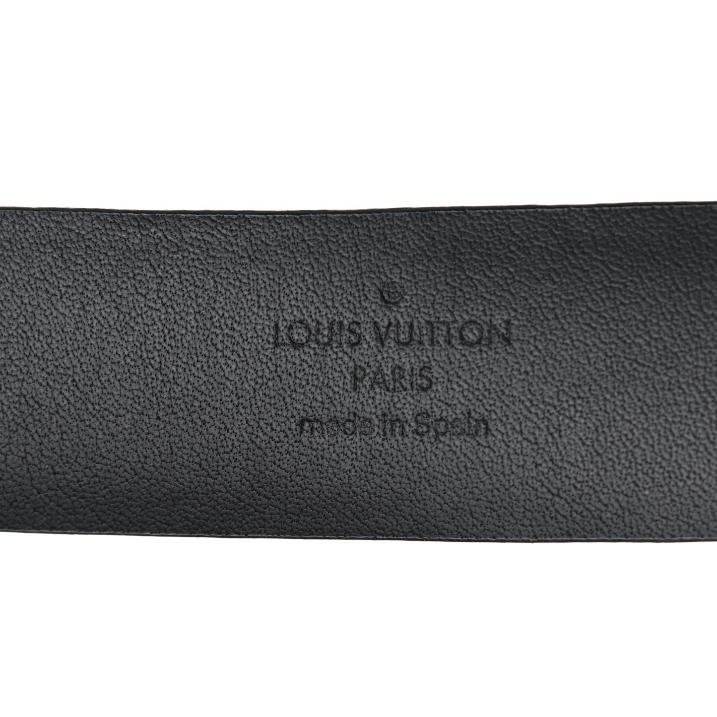 Calfskin 30mm Neogram LV Belt 95 38 Black