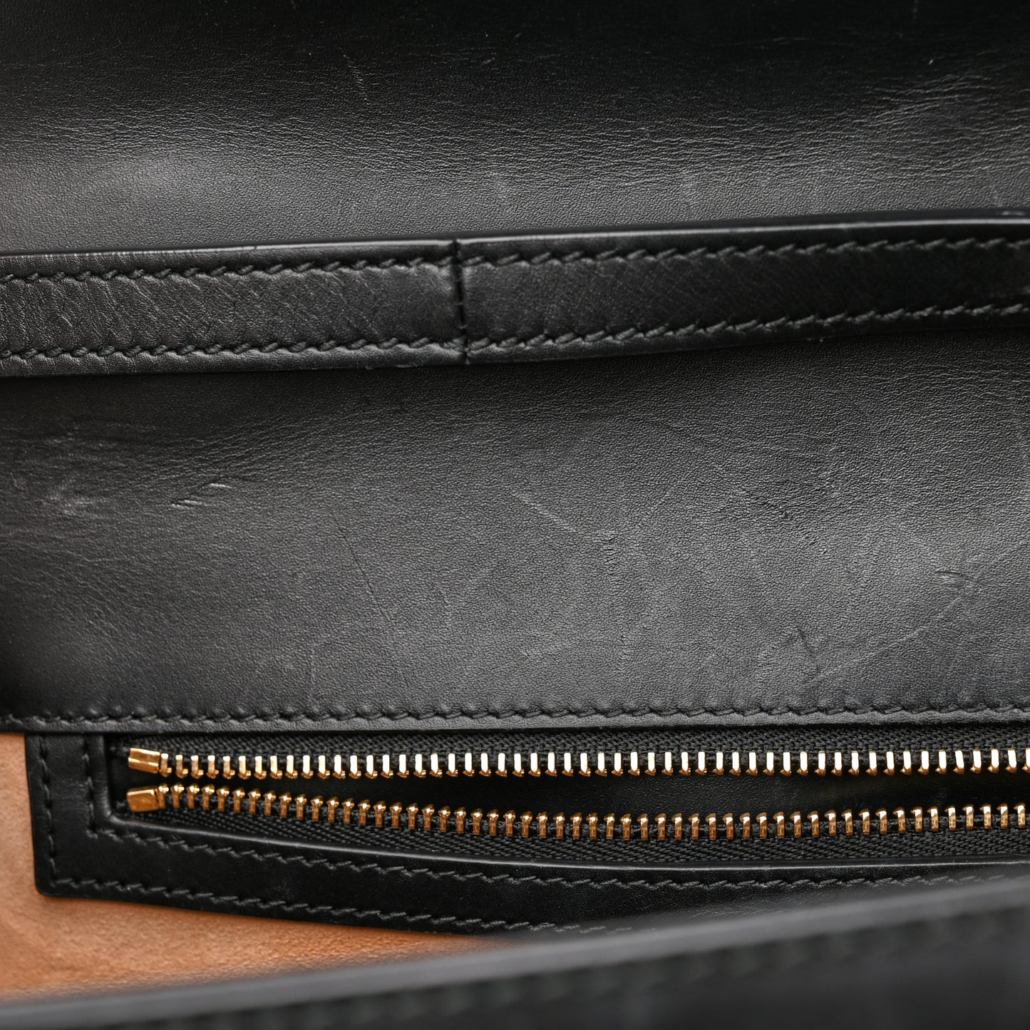 Calfskin Medium Sylvie Top Handle Bag Black