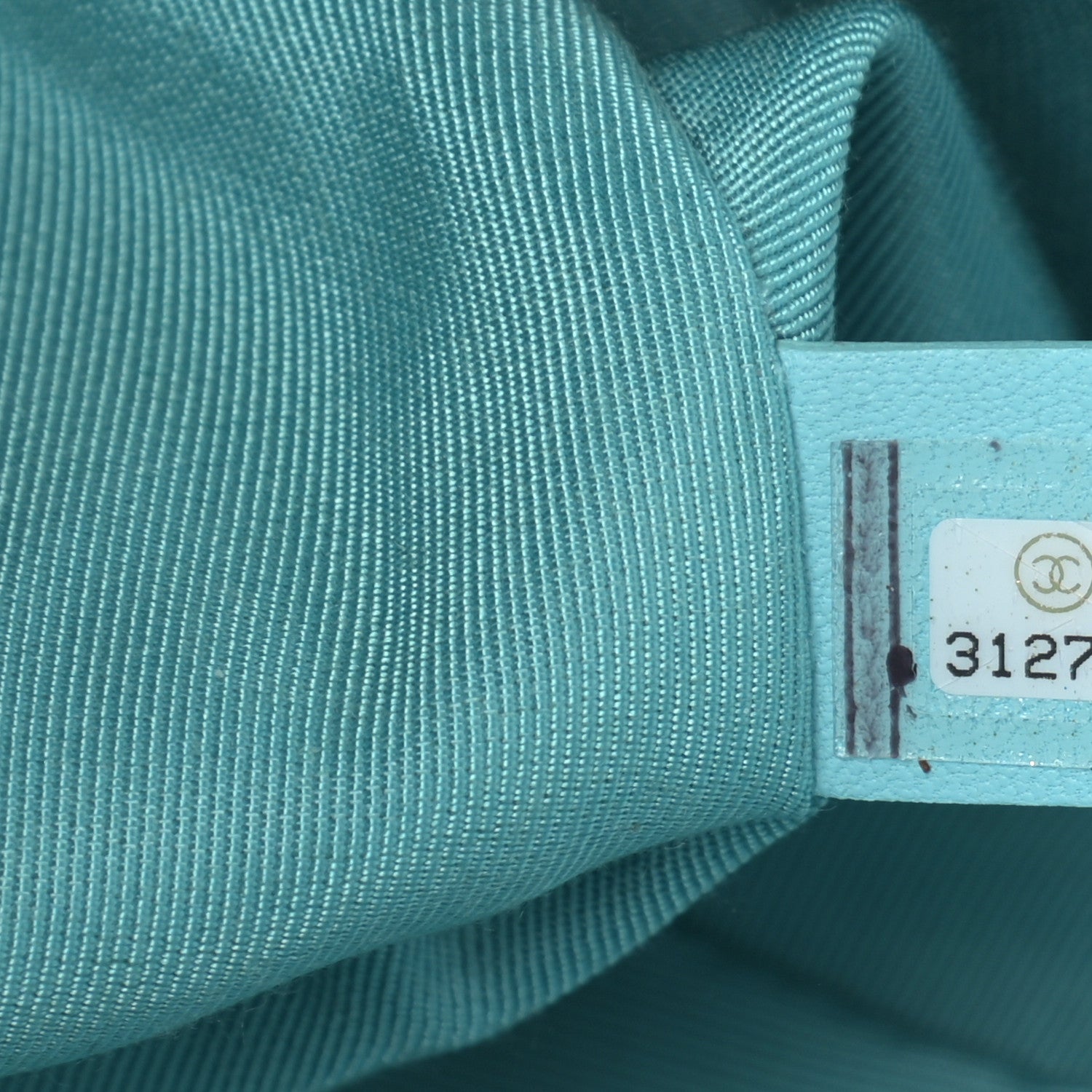 Chanel Lambskin Quilted Large Chanel 19 Flap Light Blue 6 of 9