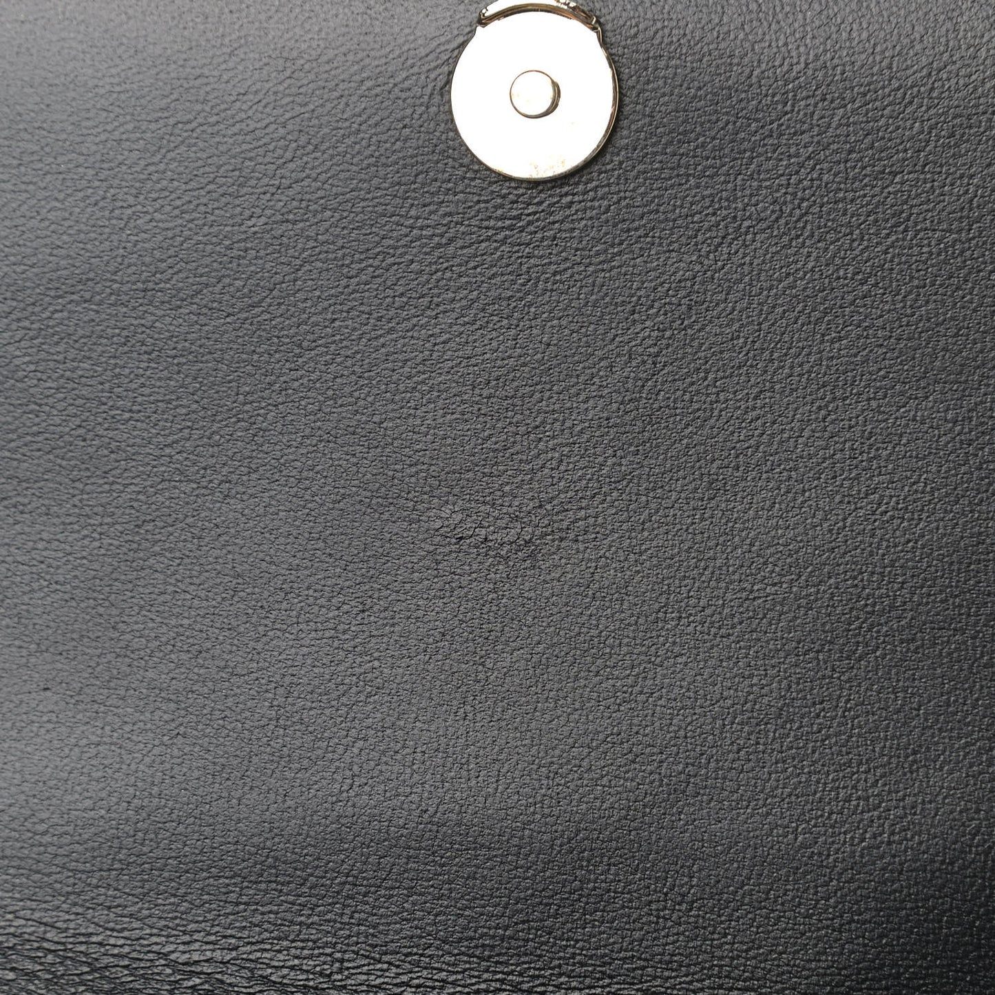 Lambskin Quilted Medusa Wallet On Chain Crossbody Black