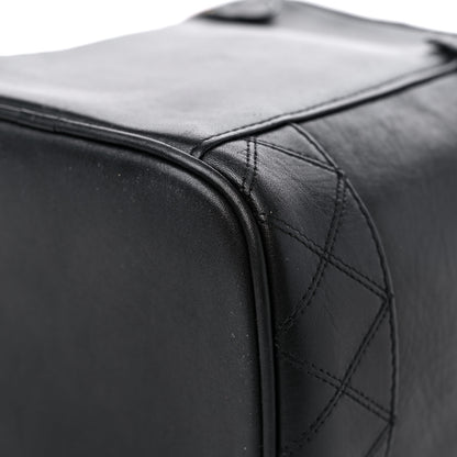 Chanel Lambskin Vanity Cosmetic Bag Black 12 of 15