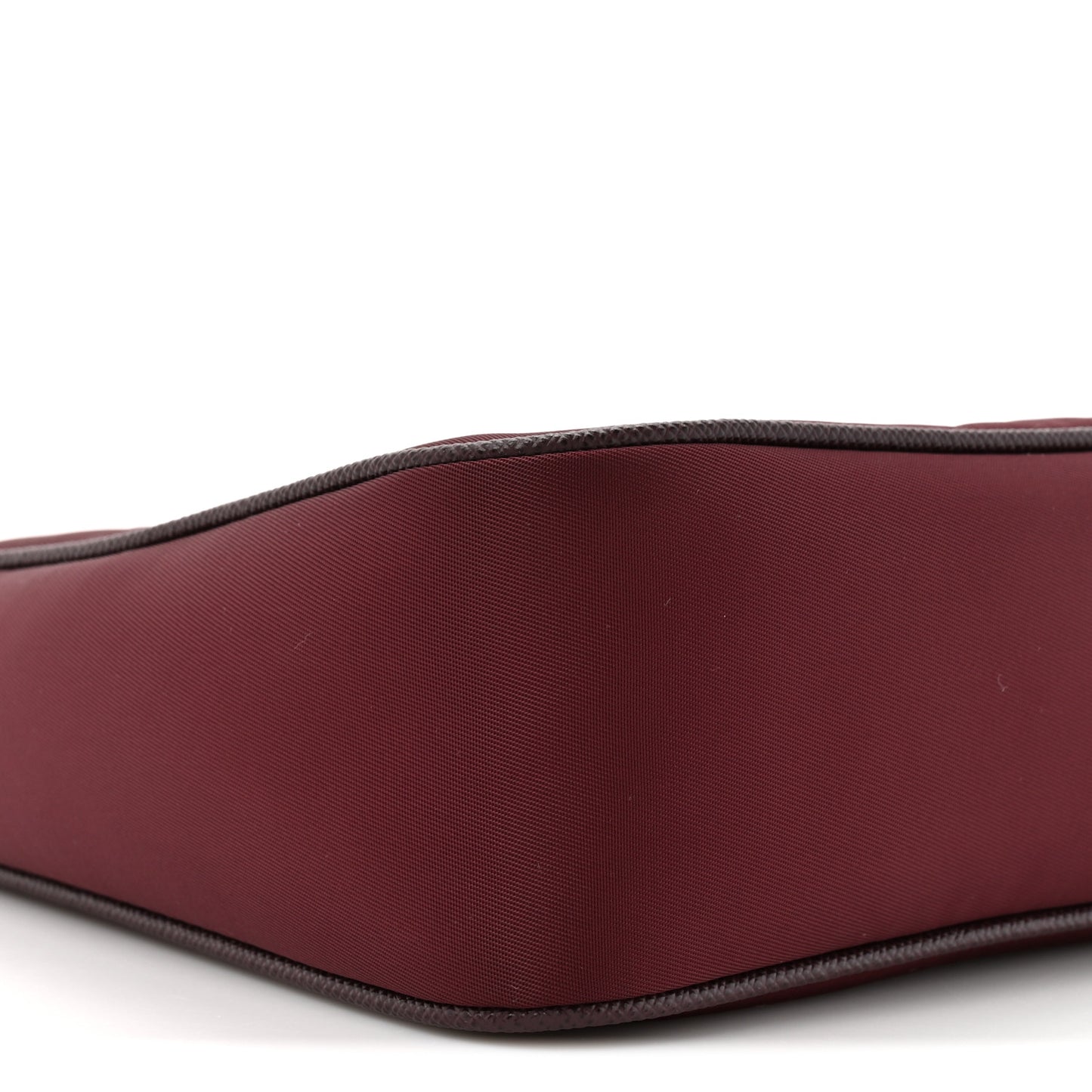 Tessuto Nylon Saffiano Mini Re-Edition 2005 Bag Bordeaux