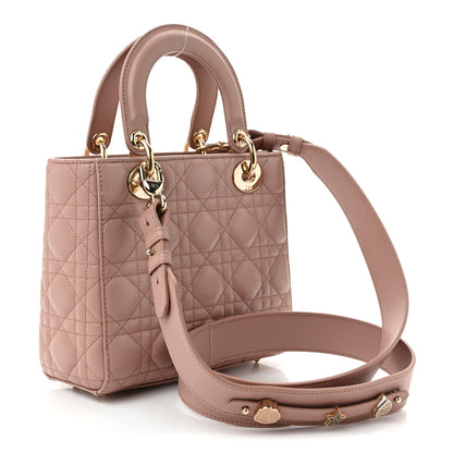 Christian Dior Lambskin Cannage Small Lucky Badges My Lady Dior Fard 3 of 11
