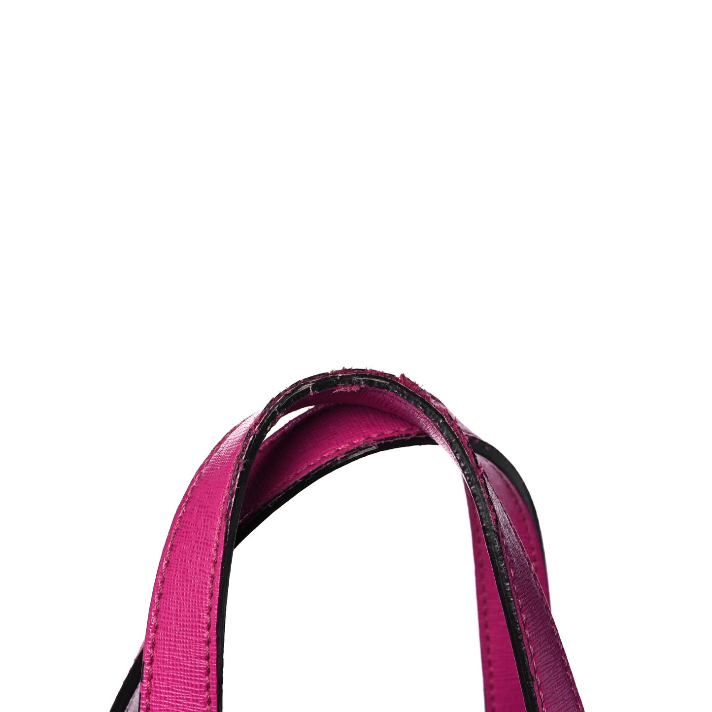 Zucca Vitello Elite Special Shopping Tote Tobacco Fuxia