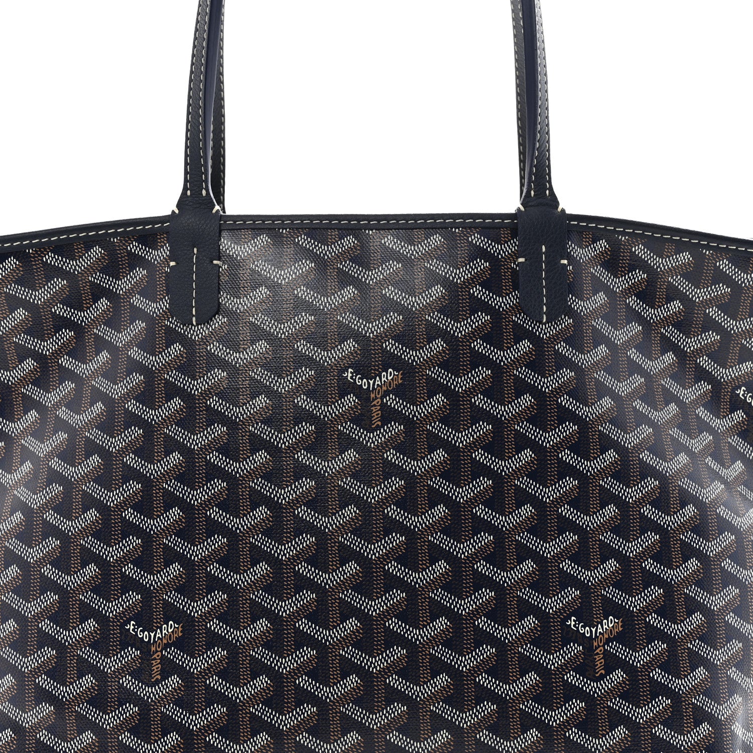 Goyard Goyardine Artois PM Navy 8 of 10