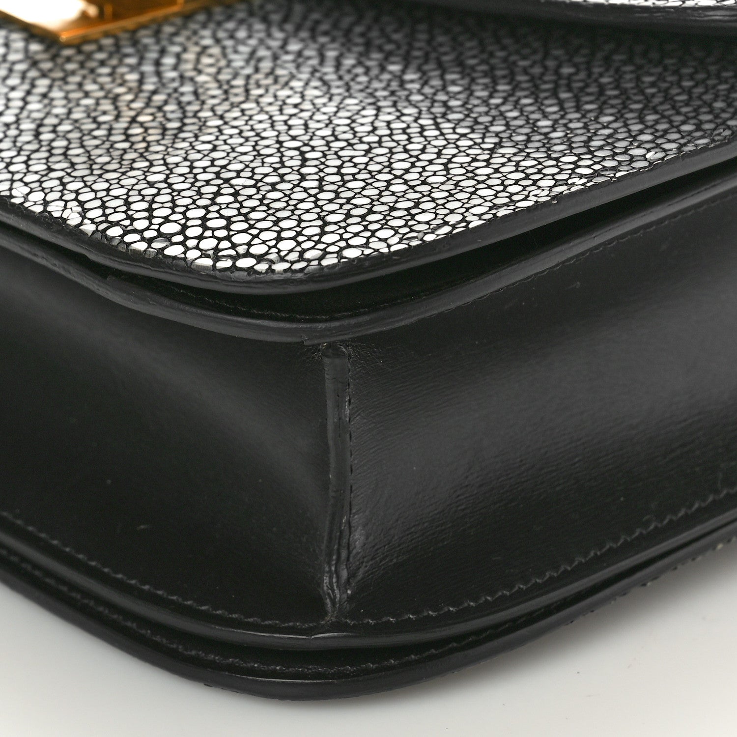 Celine Stingray Medium Classic Box Flap Bag Navy 9 of 11