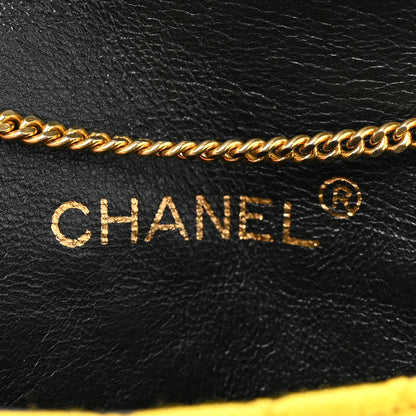Chanel Jersey Quilted Micro Flap Yellow 6 of 11