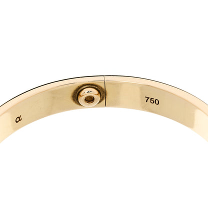 Cartier 18K Yellow Gold LOVE Bracelet 16 7 of 9