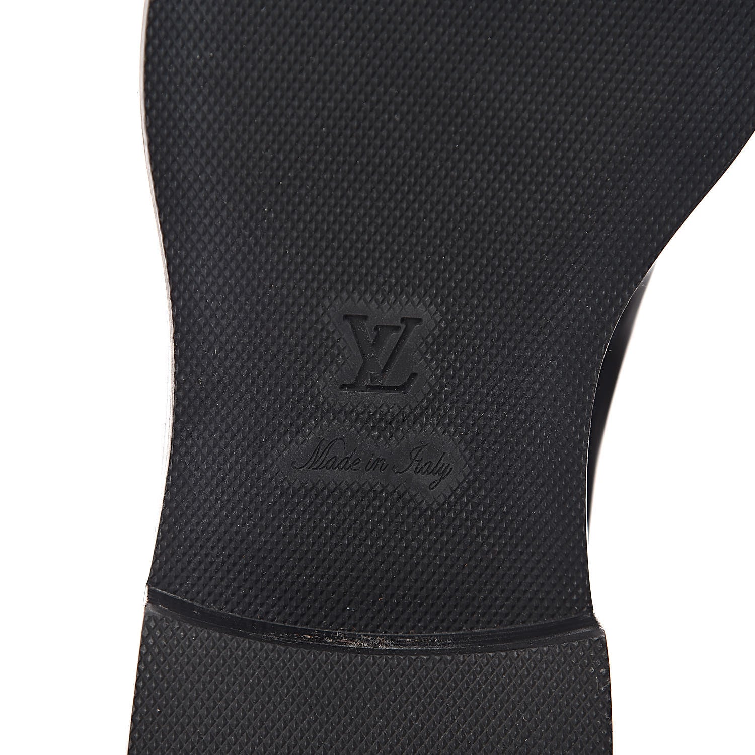 Louis Vuitton Glazed Calfskin Boots 38.5 Black 6 of 7