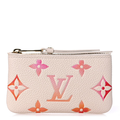 Louis Vuitton Empreinte Monogram Giant Key Pouch Sunrise Aquarelle 1 of 8
