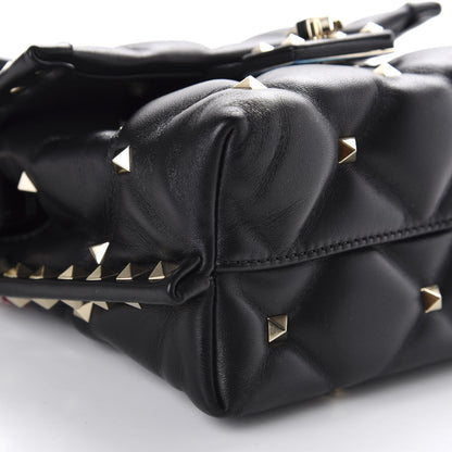 Valentino Garavani Nappa Mini Candystud Top Handle Bag Black 6 of 9