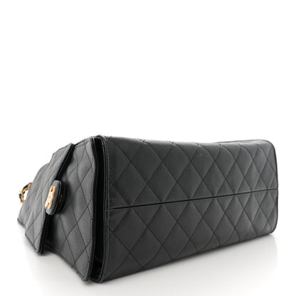 Chanel Caviar Quilted Medium Chanel 25 Handbag Black 5 of 11