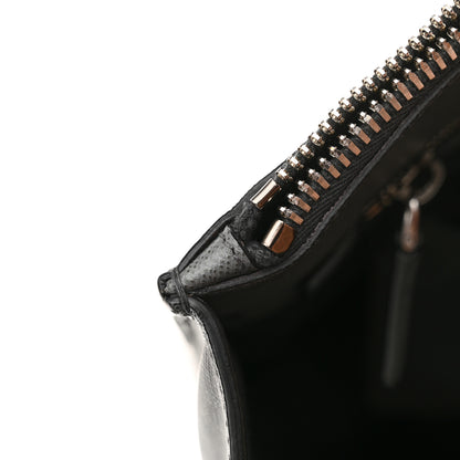 Prada Saffiano Travel Shopping Tote Mercurio 12 of 14