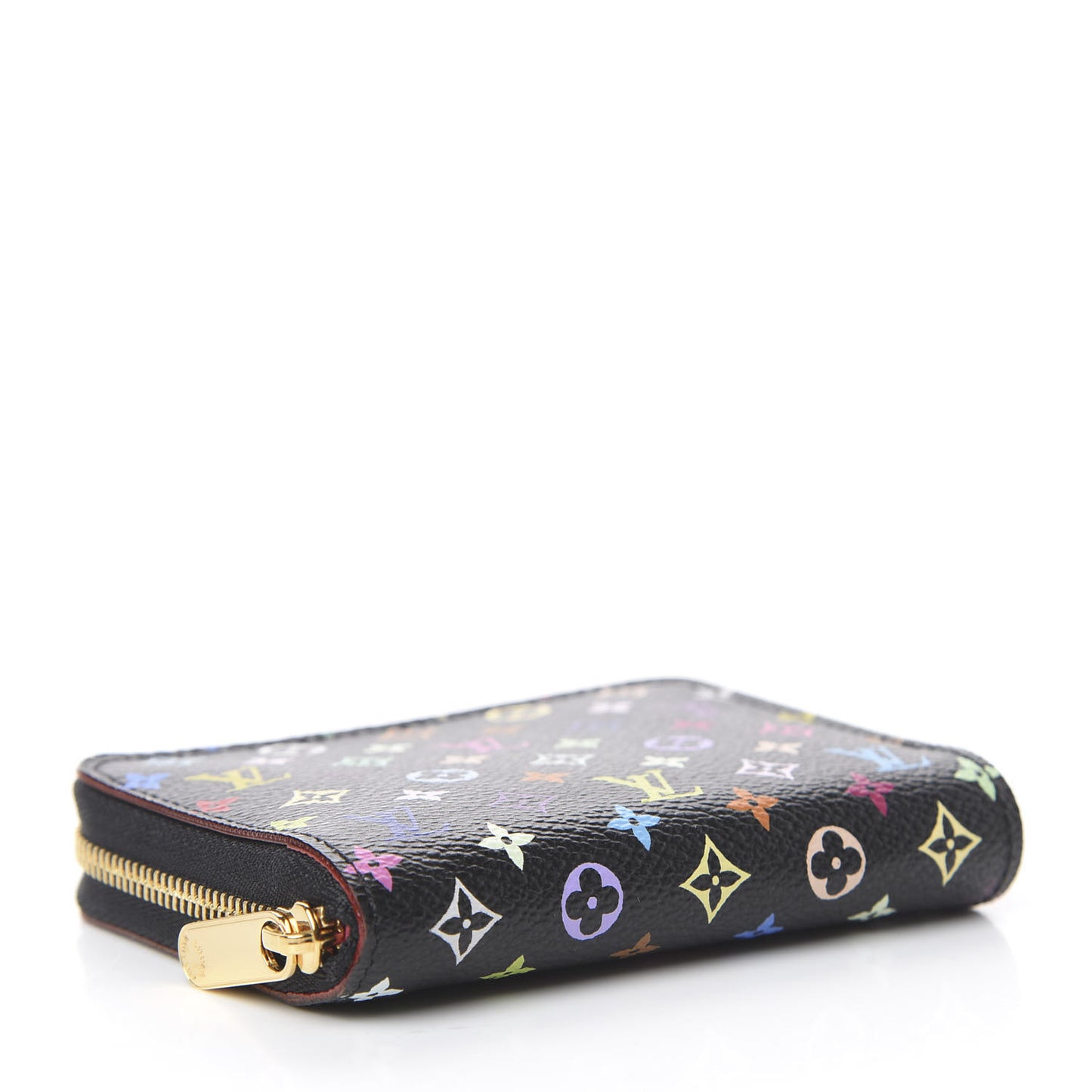 Monogram Multicolor Zippy Coin Purse Black Grenade