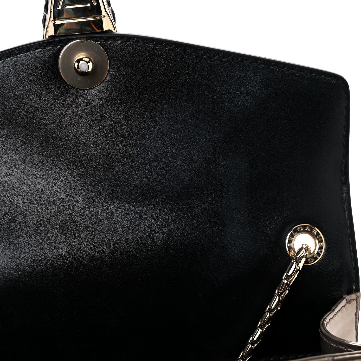 Bulgari Metallic Calfskin Serpenti Forever Crossbody Bag Bronze 11 of 12