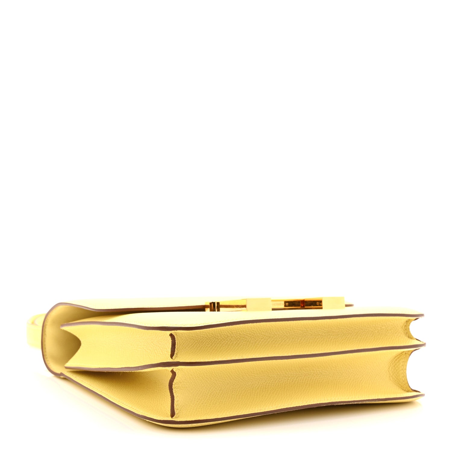 Hermes Epsom Constance 24 Jaune Poussin 4 of 12