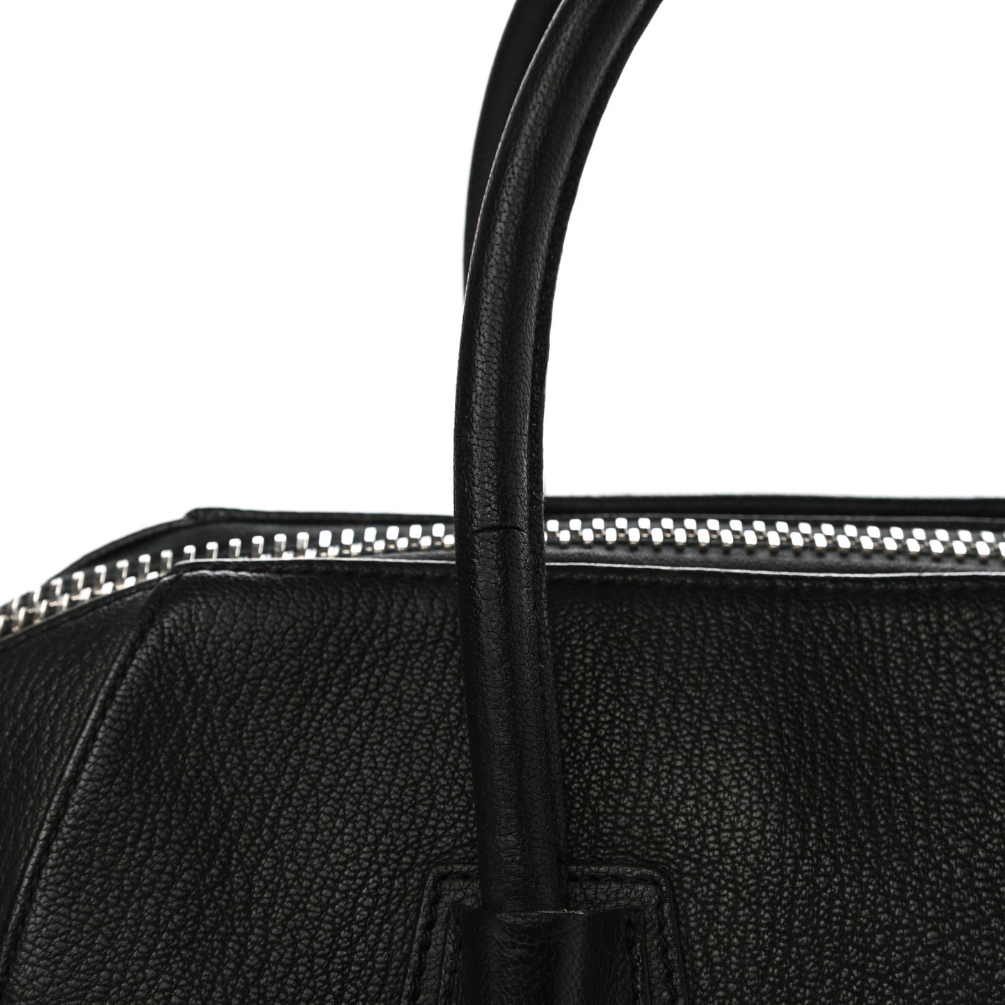 Sugar Goatskin Medium Antigona Black