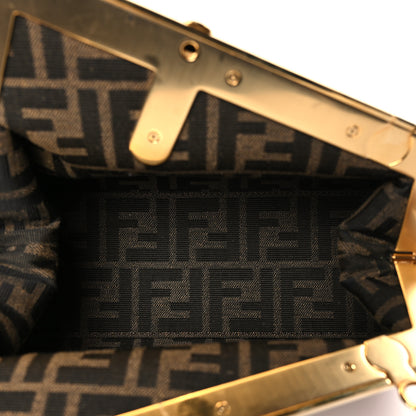 Fendi Shiny Nappa Small Fendi First Caramello 5 of 10