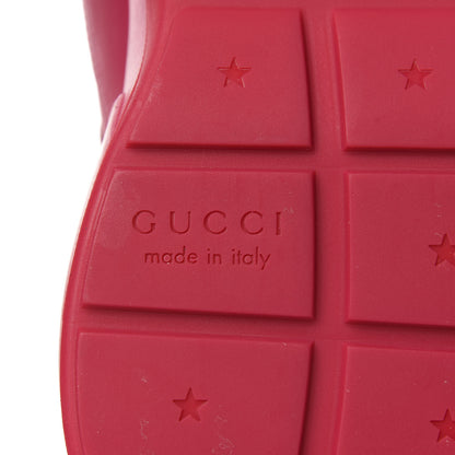 Gucci Calfskin Logo Mens Rhyton Sneakers 9.5 Box Pink 8 of 10