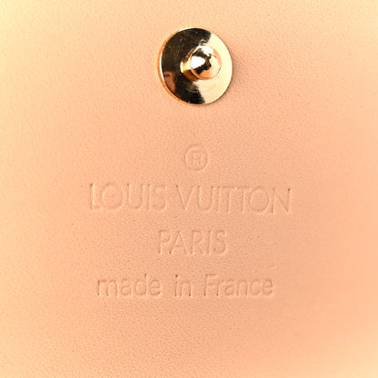 Louis Vuitton Monogram Multicolor Porte-Monnaie Plat Coin Purse Black 6 of 10