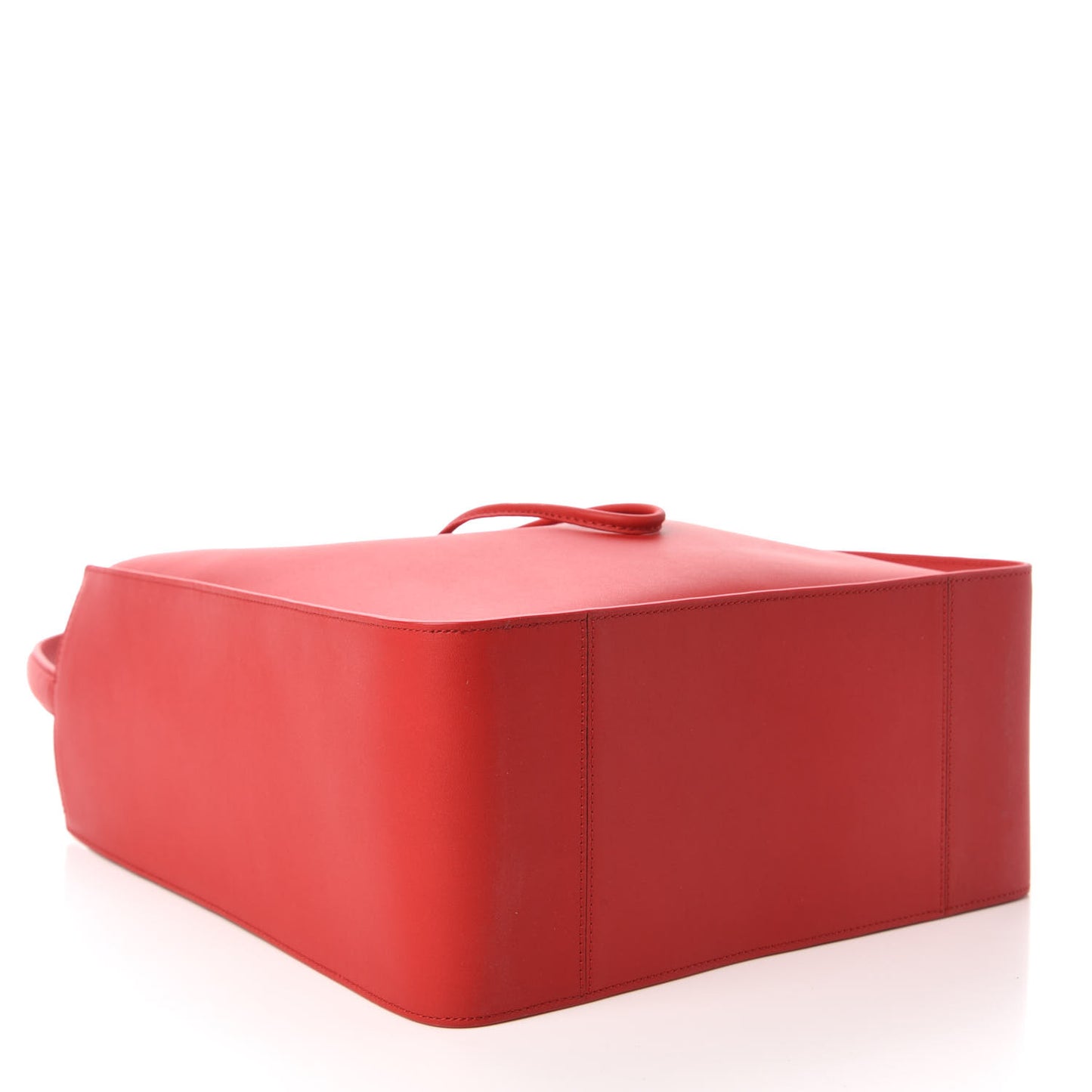 3.1 Smooth Calfskin Large Soleil Bucket Bag Red