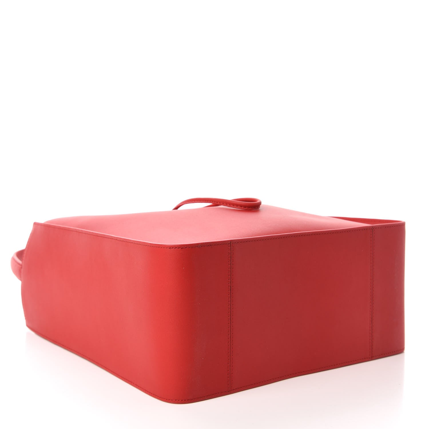3.1 Phillip Lim 3.1 Smooth Calfskin Large Soleil Bucket Bag Red 4 of 9
