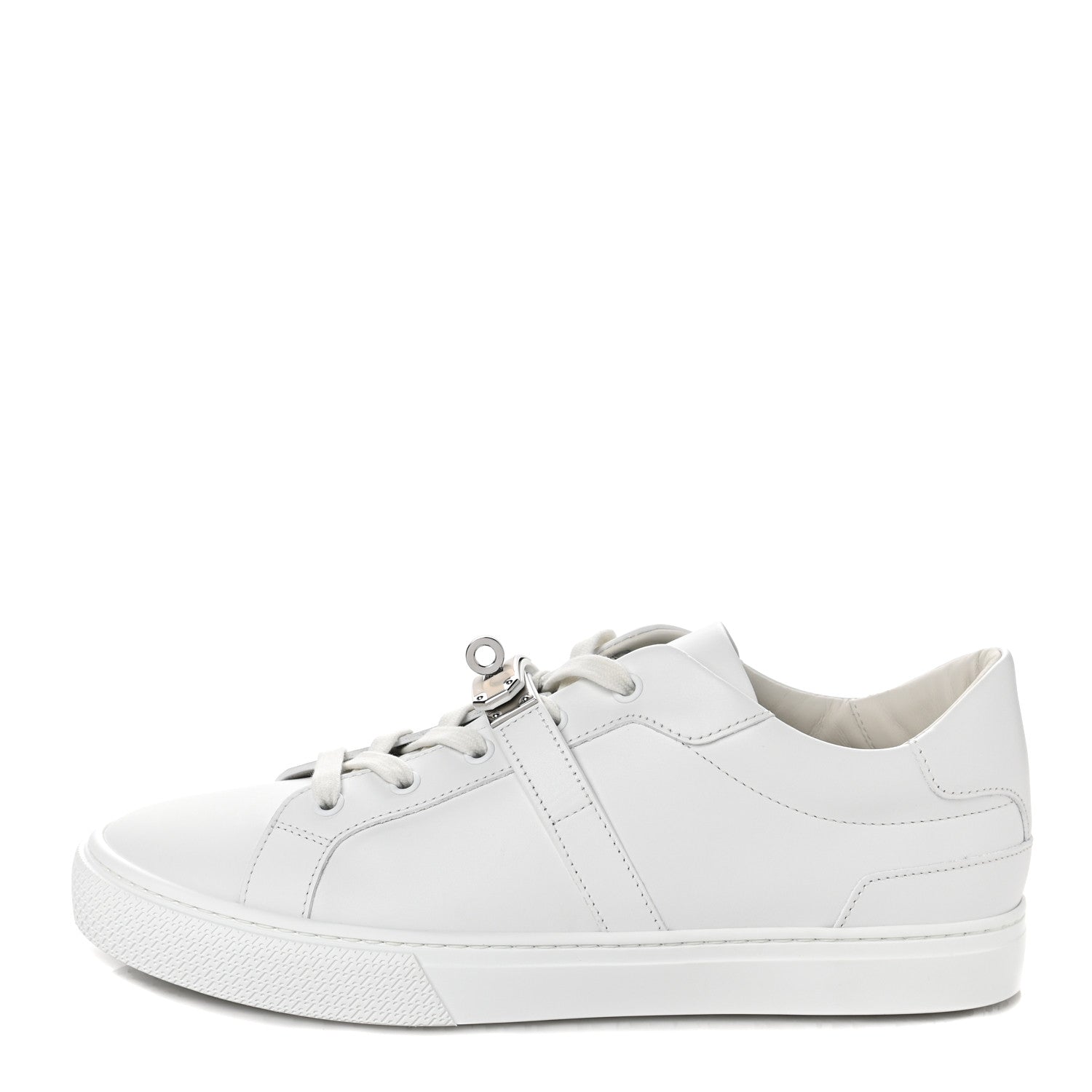 Hermes Calfskin Day Sneakers 41.5 White 1 of 9