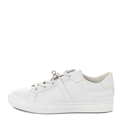 Hermes Calfskin Day Sneakers 41.5 White 1 of 9