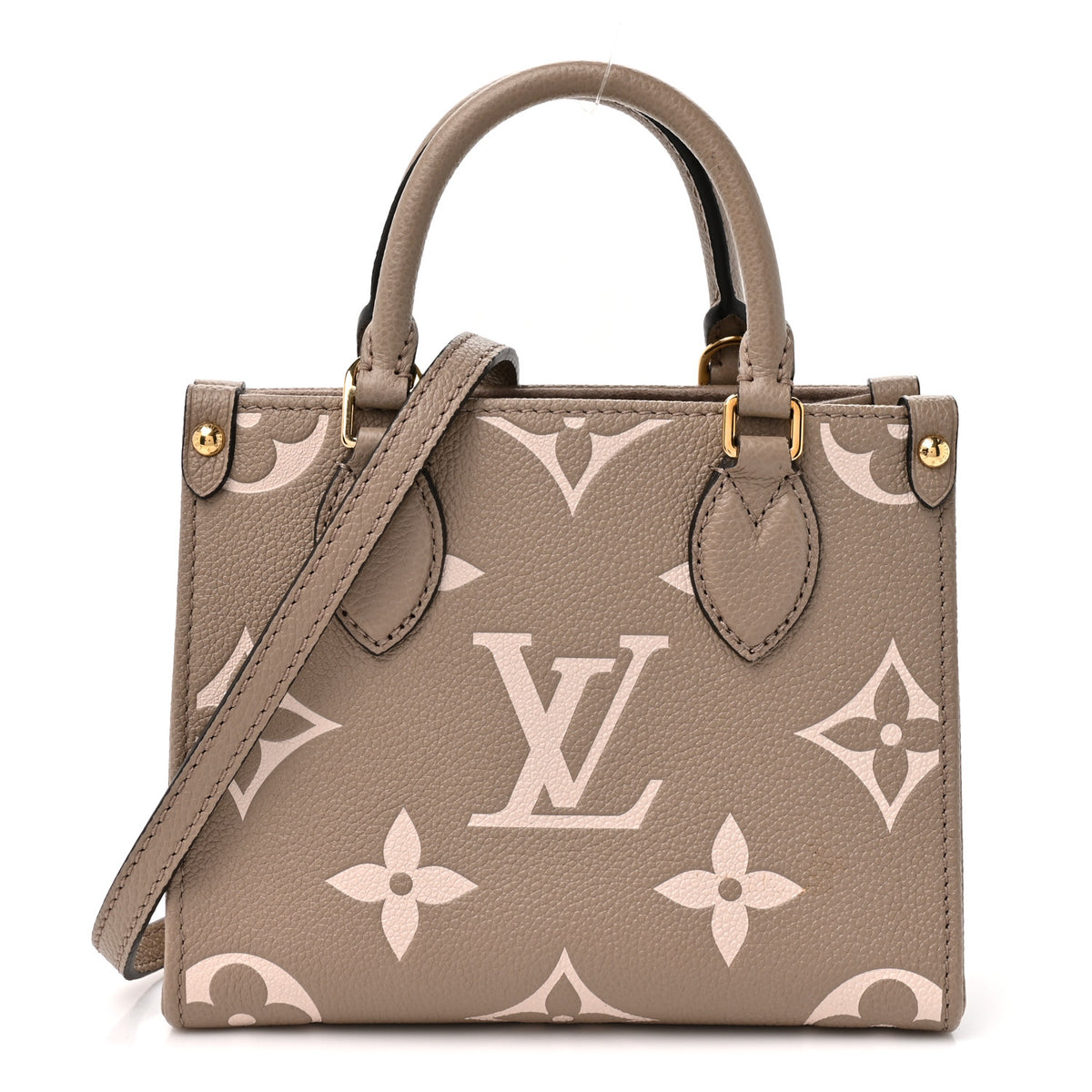 Louis Vuitton Empreinte Monogram Giant Onthego BB Tourterelle Creme 1 of 9