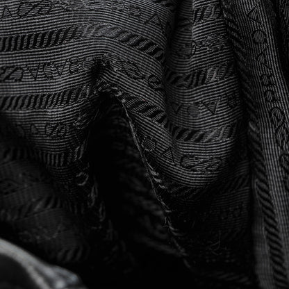 Prada Soft Calf Two Pocket Hobo Nero Black 8 of 8