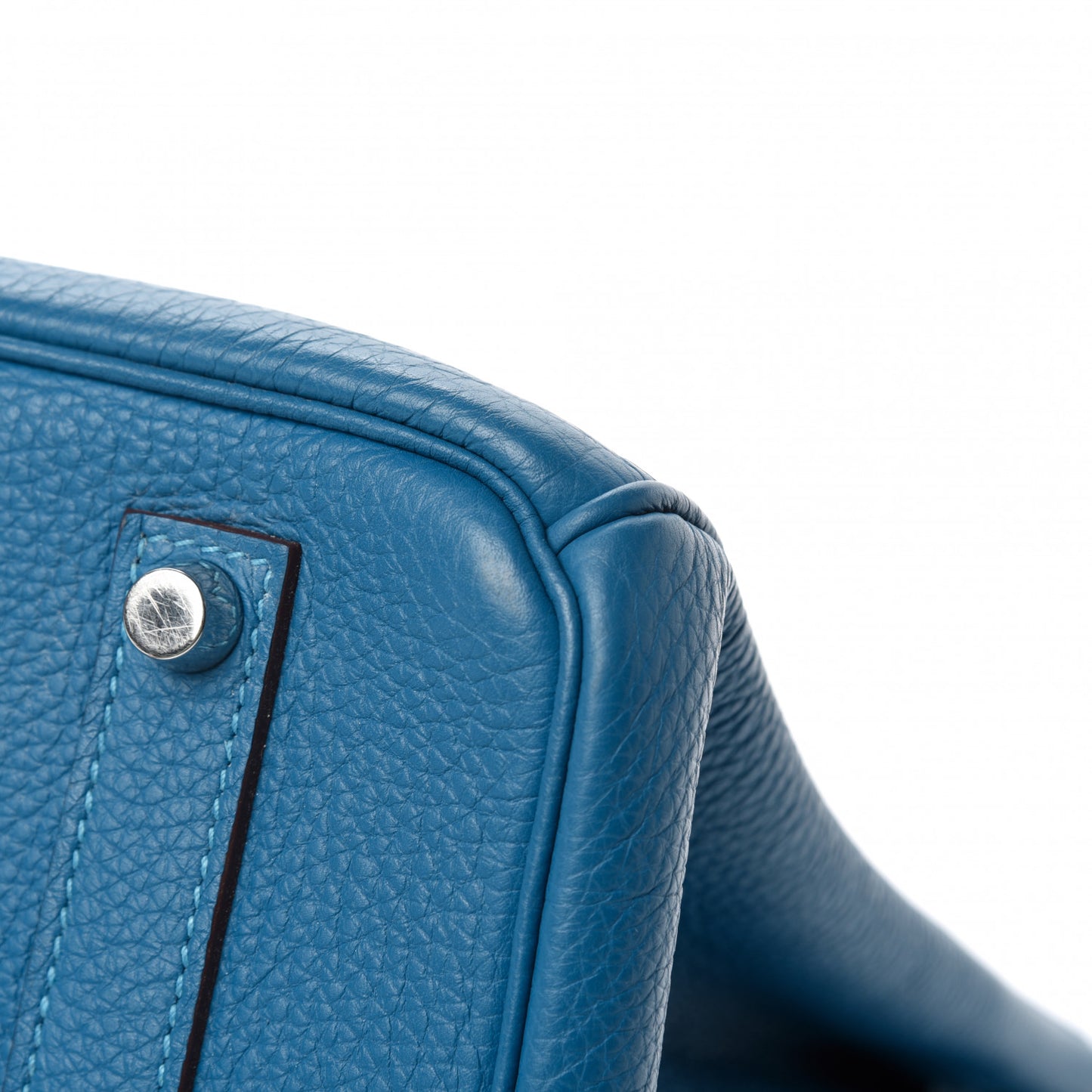 Togo Birkin 35 Bleu Azteque