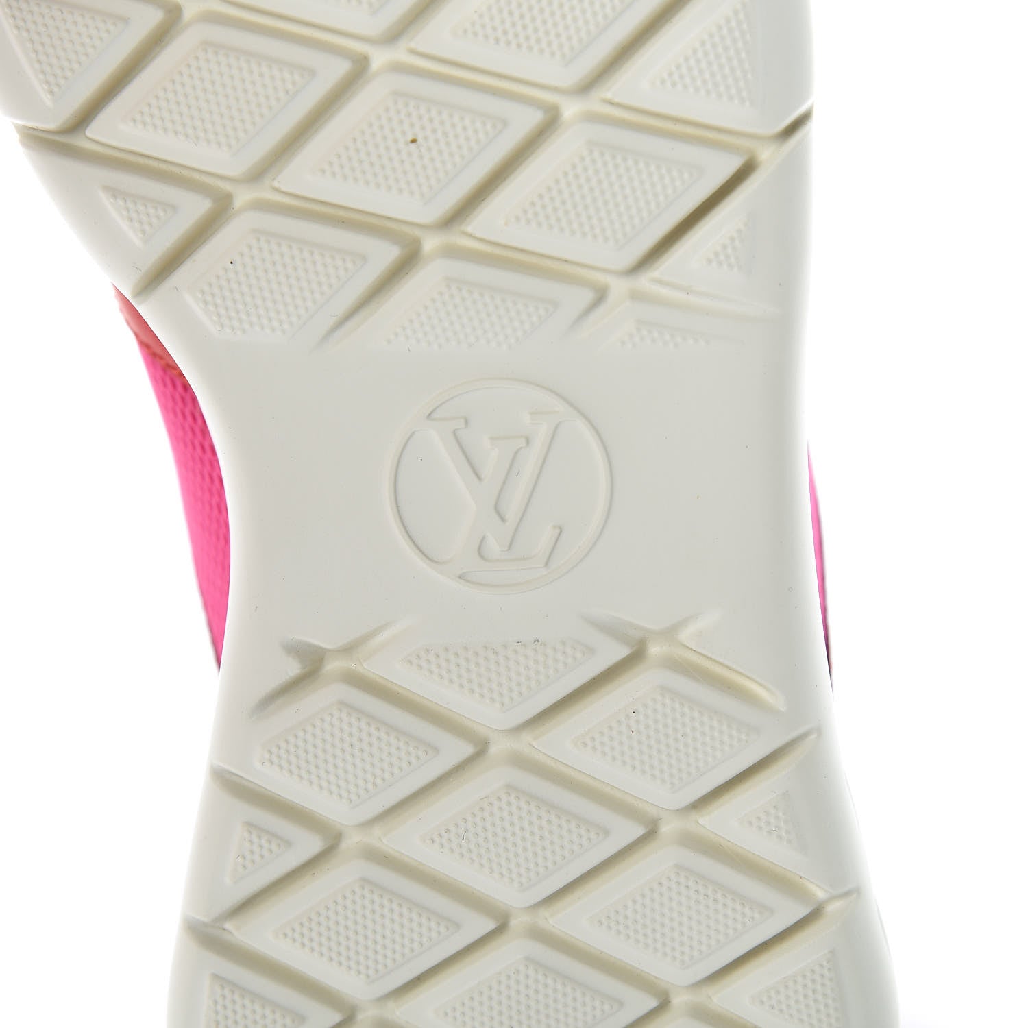 Louis Vuitton Rubber Technical Fabric Calfskin Aftergame Sneakers 37 Fuchsia 6 of 7