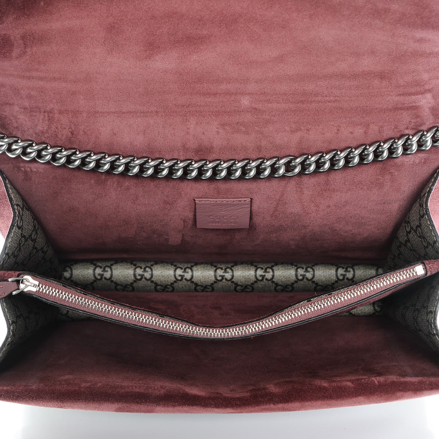 Gucci GG Supreme Monogram Blooms Medium Dionysus Shoulder Bag Beige Multicolor Dry Rose 5 of 6
