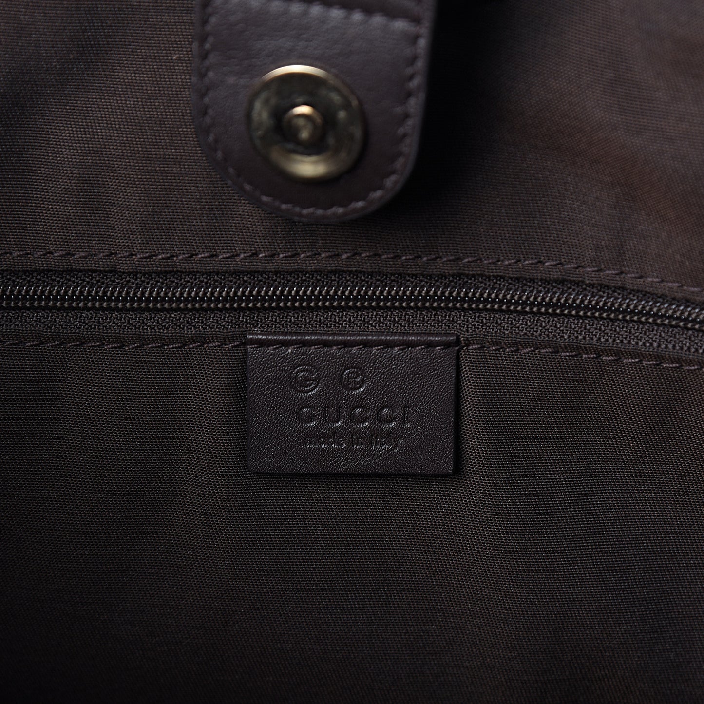 Monogram Shoulder Bag Dark Brown