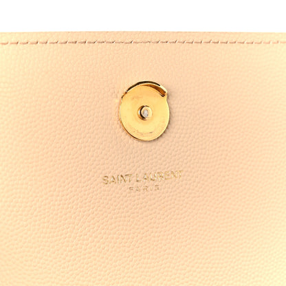 Saint Laurent Grain De Poudre Small Monogram Kate Satchel Nude Powder 7 of 12