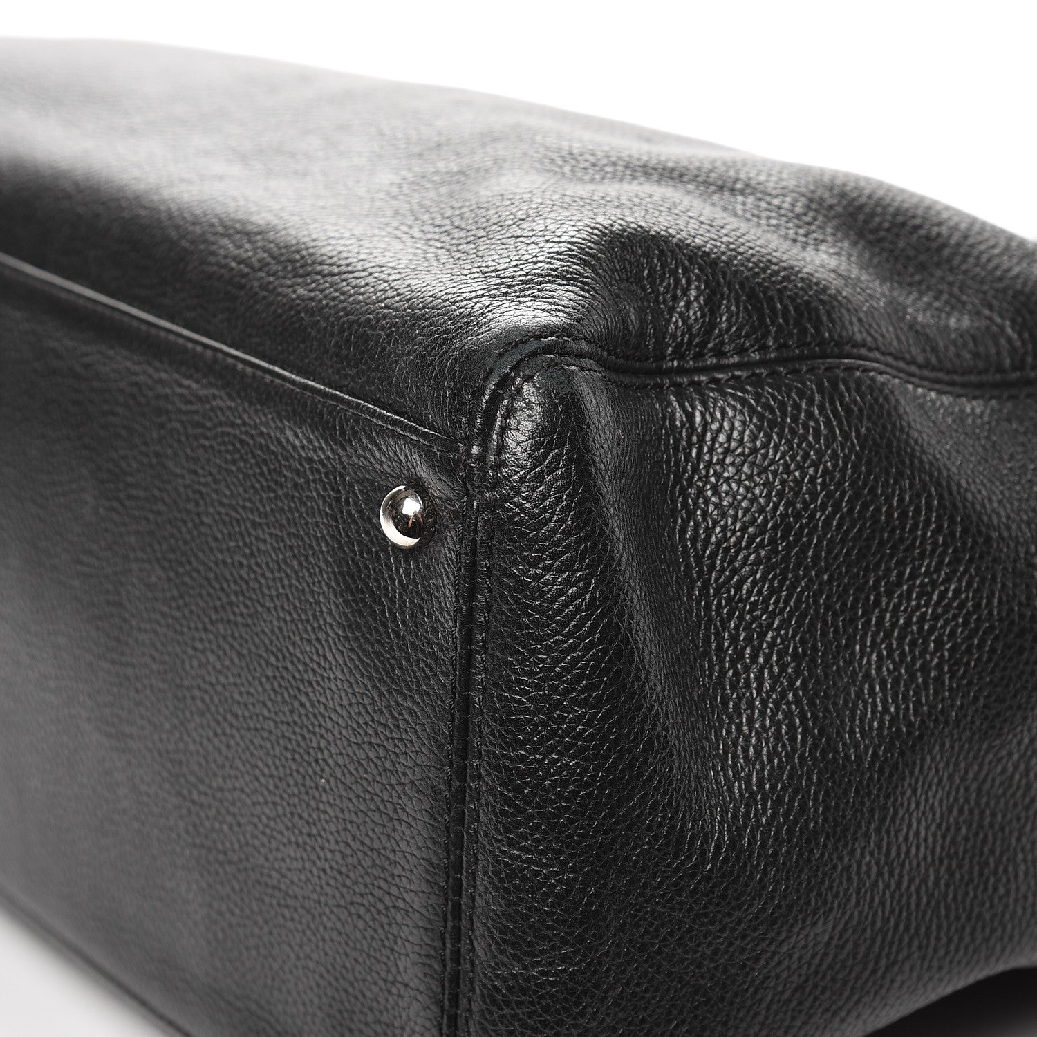 Chanel Calfskin Cerf Executive Shopper Tote Black 15 of 19
