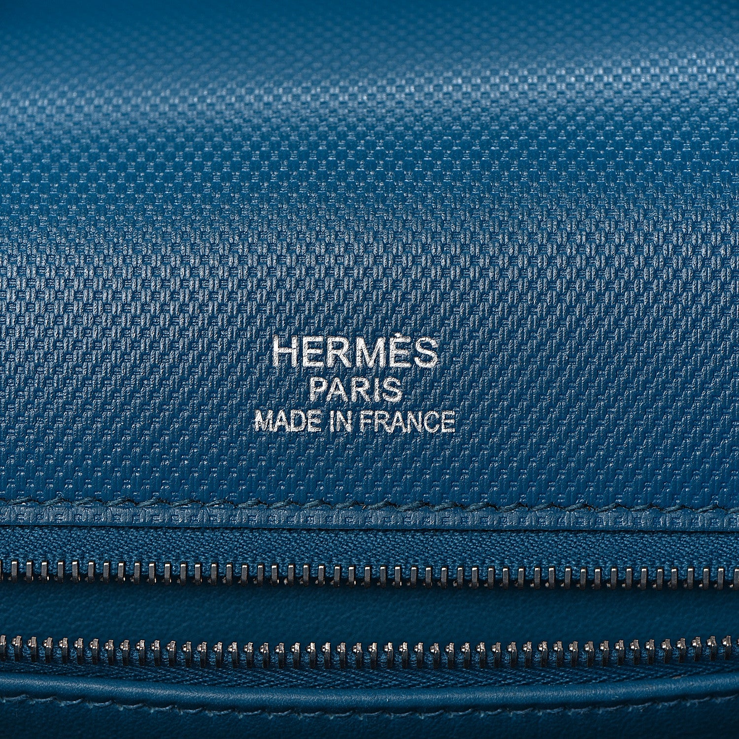 Hermes Swift Grain d'H Ghillies Kelly 35 Bleu Izmir 8 of 44