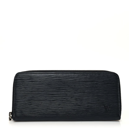 Louis Vuitton Epi Clemence Wallet Black 1 of 7