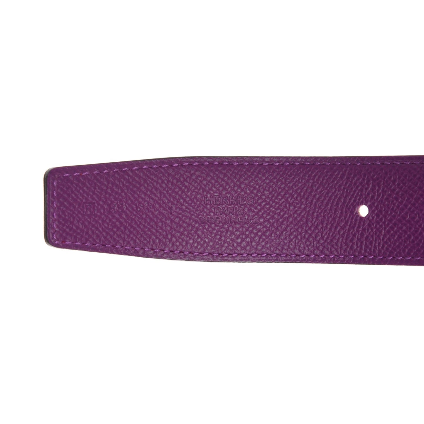 Swift Epsom 32mm Au Carre H Belt 85 Anemone Capucine