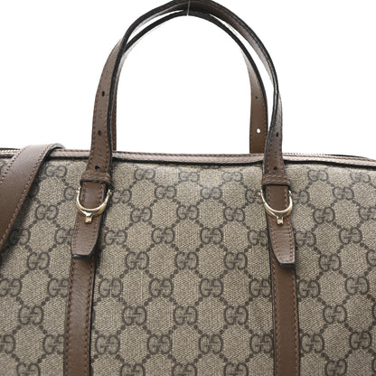 Gucci GG Supreme Monogram Margaux Calfskin Medium Nice Boston Beige Ebony Acero 8 of 10