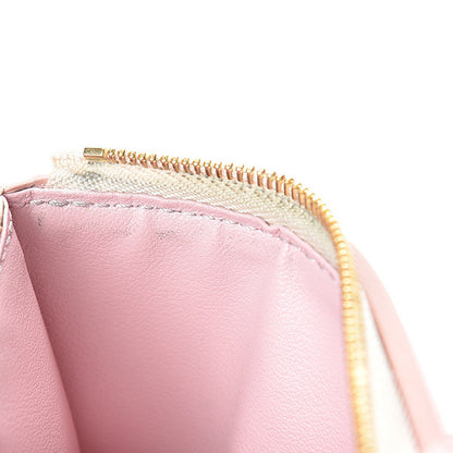 Louis Vuitton Damier Azur Victorine Wallet Rose Ballerine 14 of 15