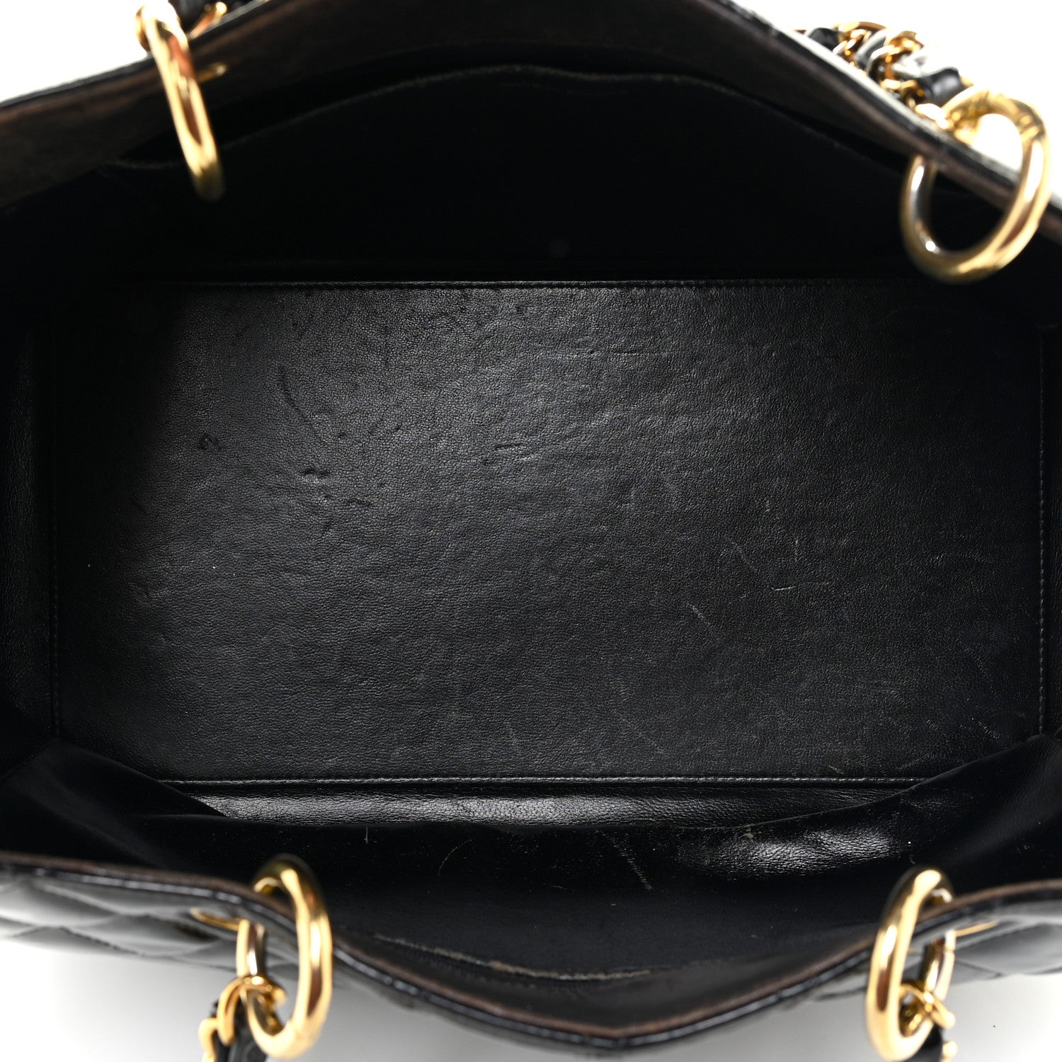 Chanel Patent Quilted Timeless CC Tote Black 4 of 27