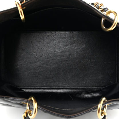 Chanel Patent Quilted Timeless CC Tote Black 4 of 27